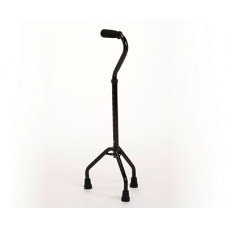 Adjustable tripod crutch